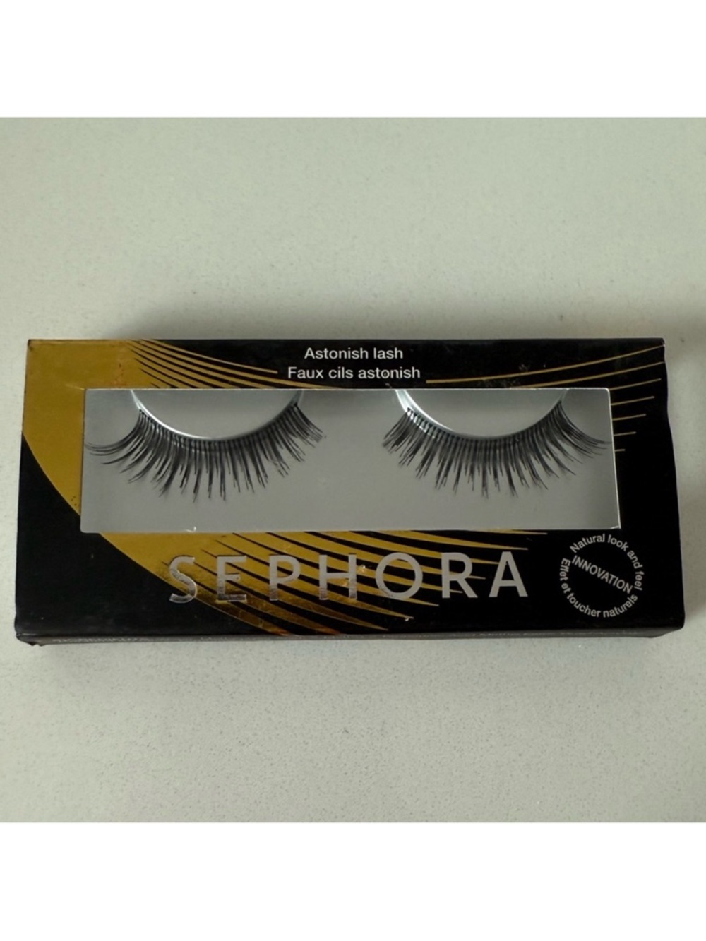 Sephora Astonish Lash Falsies Eyelash Set With Glue NEW in Box